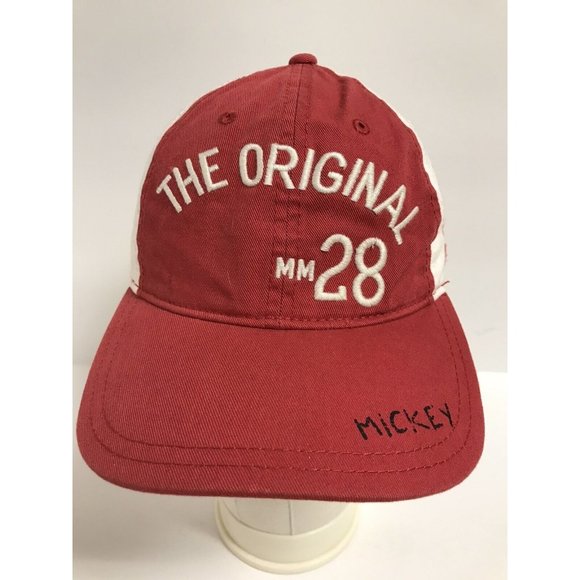 disney x junk food Other - Disney x Junk Food Red White Mickey Mouse Adjustable Hat